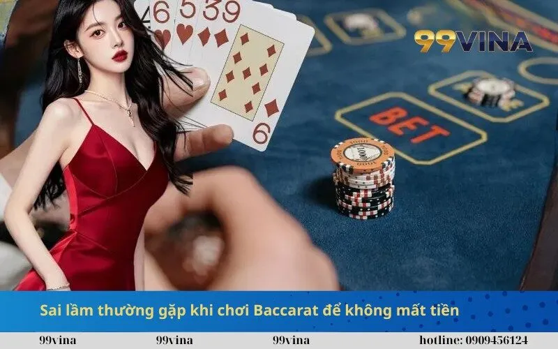 Sai lầm thường gặp khi chơi Baccarat để không mất tiền