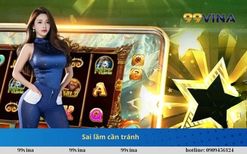 Sai lầm cần tránh