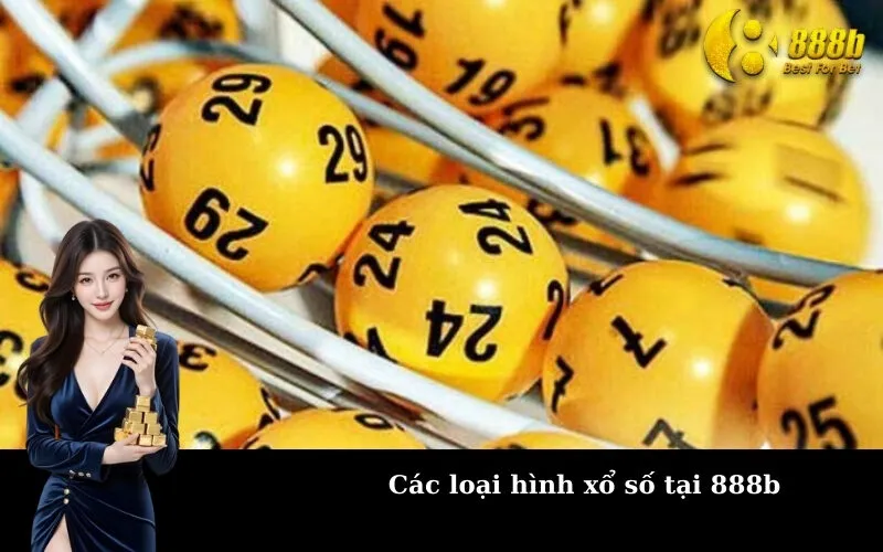 Các loại hình xổ số tại 888b